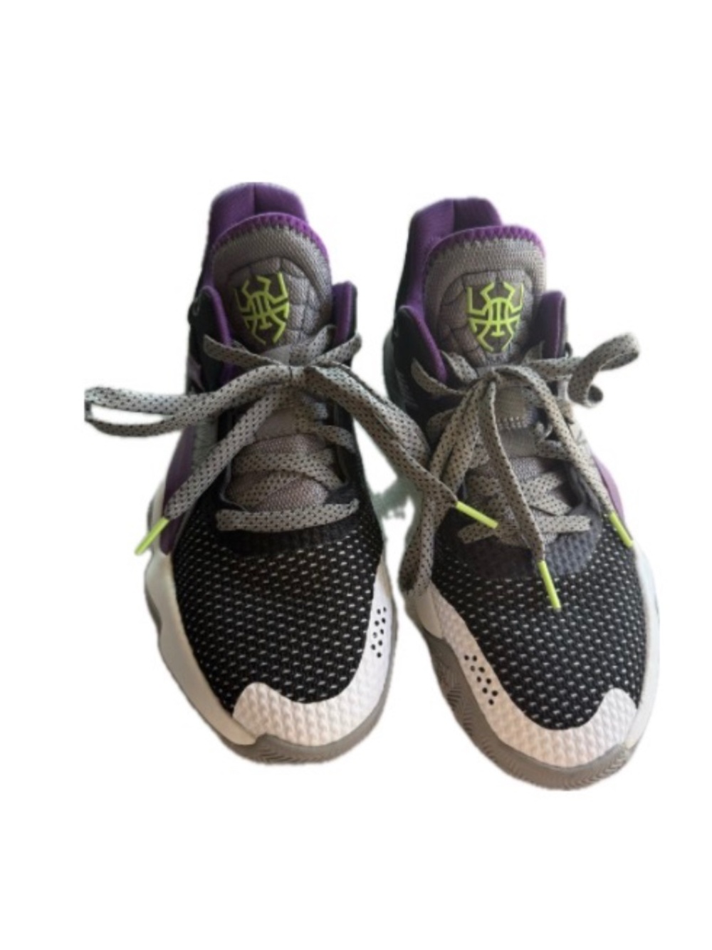 Adidas D.O.N. Issue #1 'Joker' Mens 7.5 / Womens 8.5 EF9962 Purple/Black/Gray